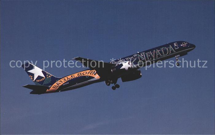 Flugzeuge Zivil American West Nevada Boeing 757 N915AW c/n 25681