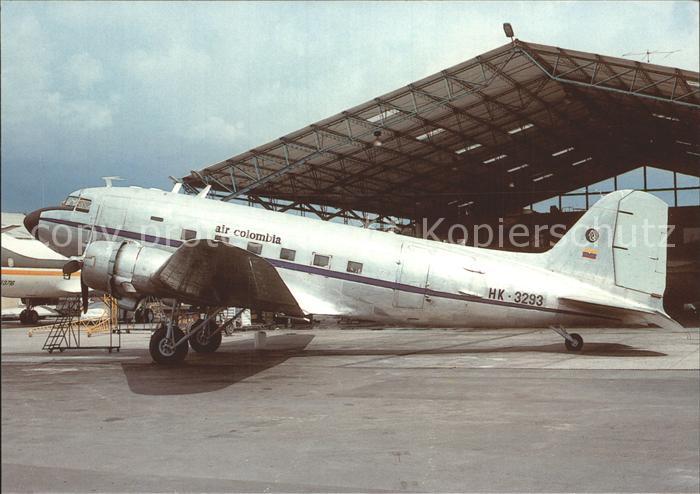 Flugzeuge Zivil Air Colombia McDDouglas DC-3C HK-3293 c/n 9186