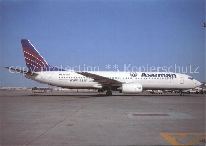 Flugzeuge Zivil B737-800 Iran Aseman TC-IEB