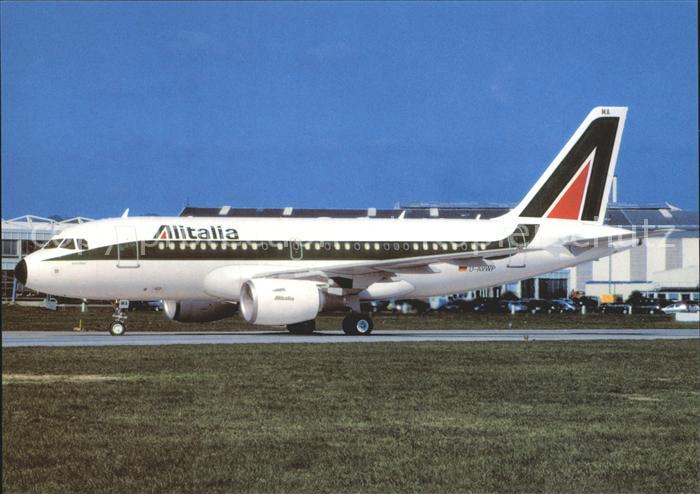Flugzeuge Zivil Alitalia A319 D-AVWB