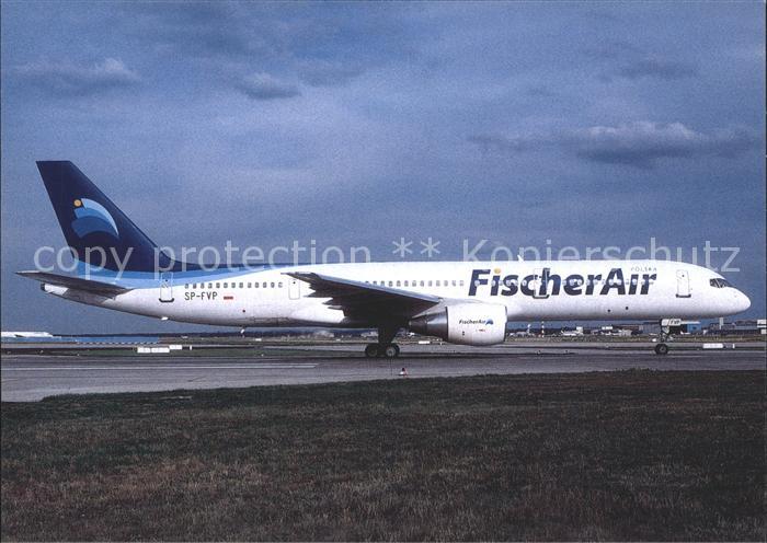 Flugzeuge Zivil Fischer Air Polska Boeing B-757-2Q8 SP-FVP c/n 24965/438
