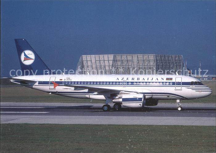 Flugzeuge Zivil Azerbaijan Airlines Airbus A-319-111 D-AVXJ c/n 2588