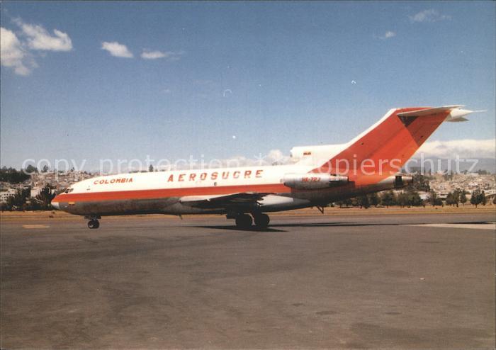 Flugzeuge Zivil Aerosucre Colombia Boeing B727/59 HK-727