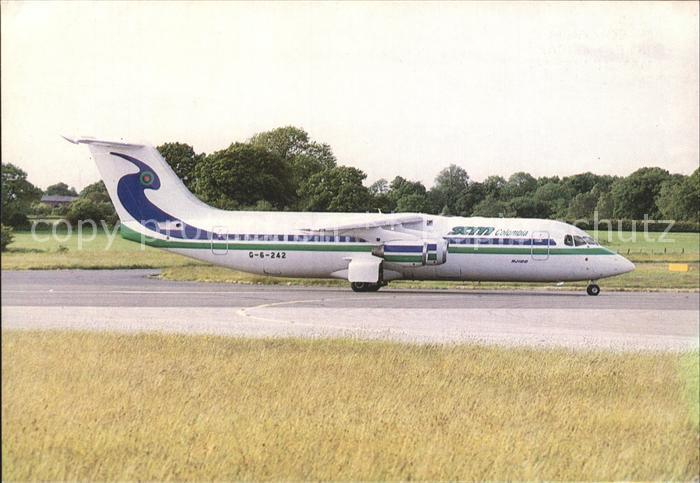 Flugzeuge Zivil SAM Colombia AVRO RJ-100 BAe 146 G-6-24