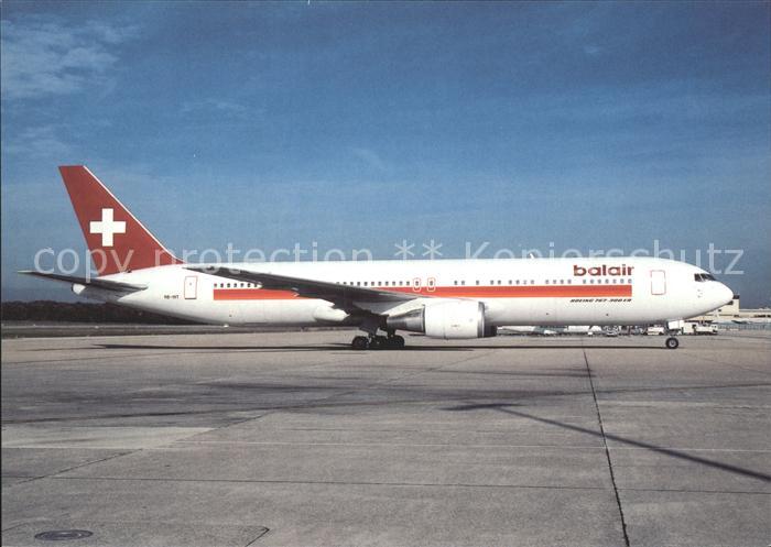 Flugzeuge Zivil Balair Boeing 767-35H ER HB-IHT cn 26387