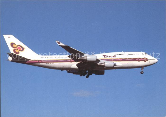 Flugzeuge Zivil Thai Boeing 747-4D7 HS-TGT cn 26616