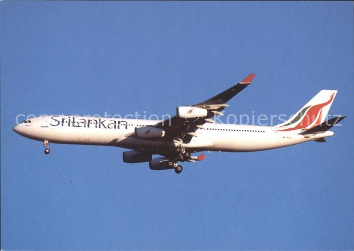 Flugzeuge Zivil SriLankan Airbus Industrie A340-312 4R-ADD cn 036