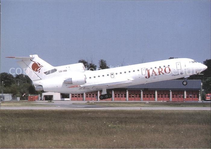 Flugzeuge Zivil JARO YAK-42D ER-YCB c/n 45520424304017