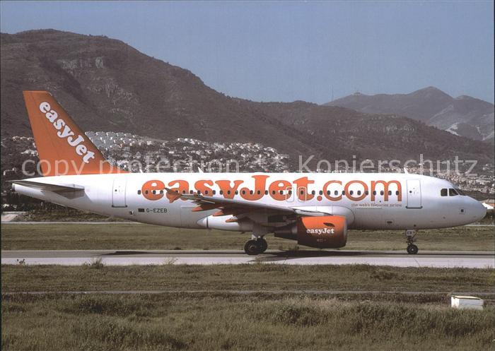 Flugzeuge Zivil Easy Jet. Com Airbus A319-111 G-EZEB Cn