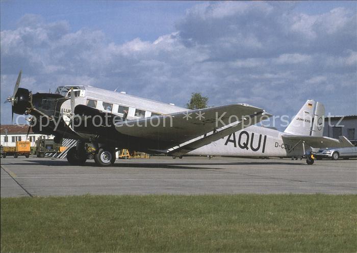 Lufthansa JU-52 D-AQUI D-CDLN