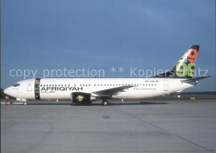 Flugzeuge Zivil Afriqiyah B737-4Z9 OE-LNH Cn 25147