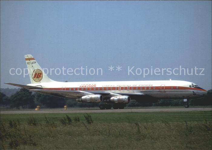 Flugzeuge Zivil Iberia Douglas DC-8-52 EC-ATP Cn 45658