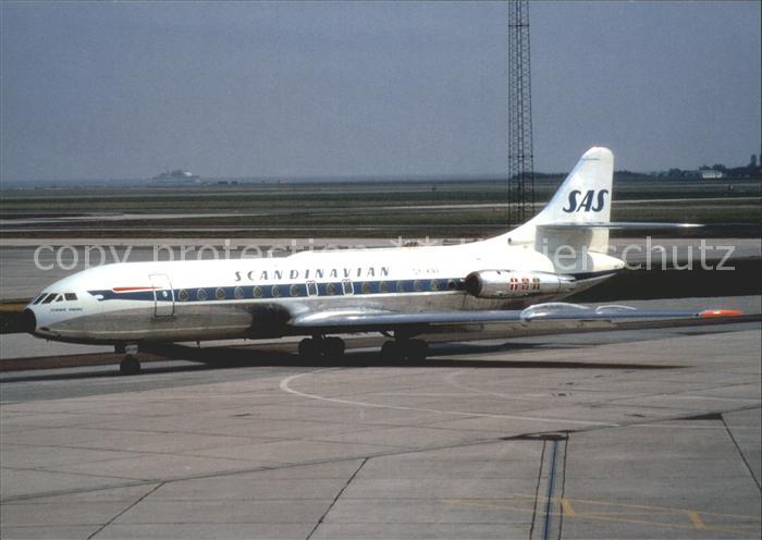 Flugzeuge Zivil SAS Scandinavian Caravelle III OY-KRF C
