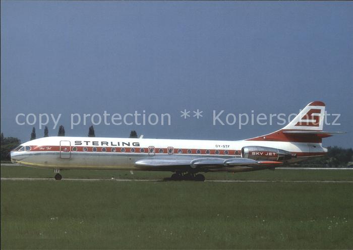 Flugzeuge Zivil Sterling Caravelle 10B3 OY-STF Cn 257