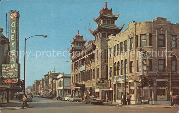 Chicago Illinois The Chinese Temple