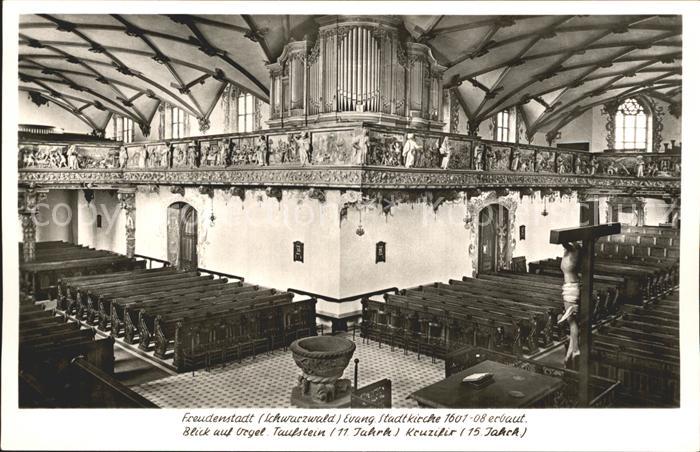 FREUDENSTADT BW Kirche innen