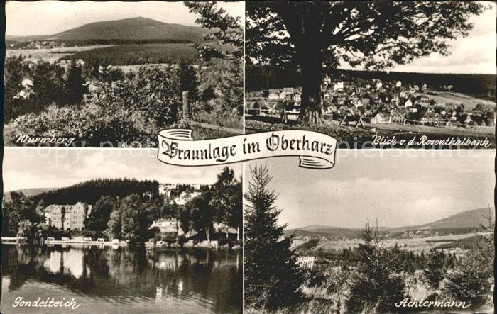 Braunlage Harz Wuermberg Gontelteich Achtermann