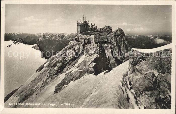Zugspitze Muenchner Haus