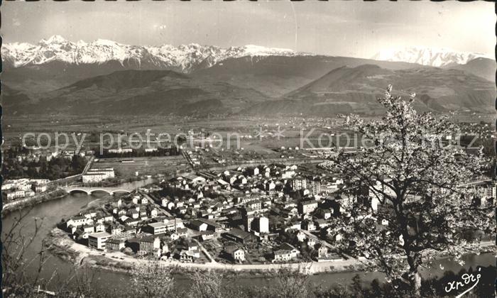 Grenoble Fliegeraufnahme
