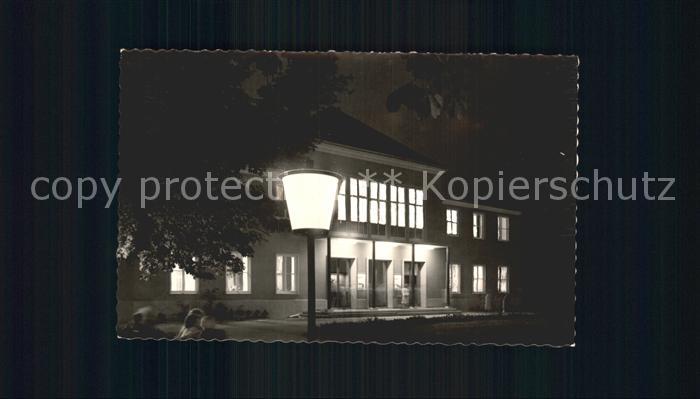 Bad Woerishofen Kurhaus bei Nacht