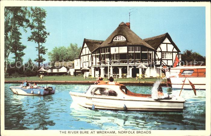 Norfolk Norwich River Bure at Wroxham