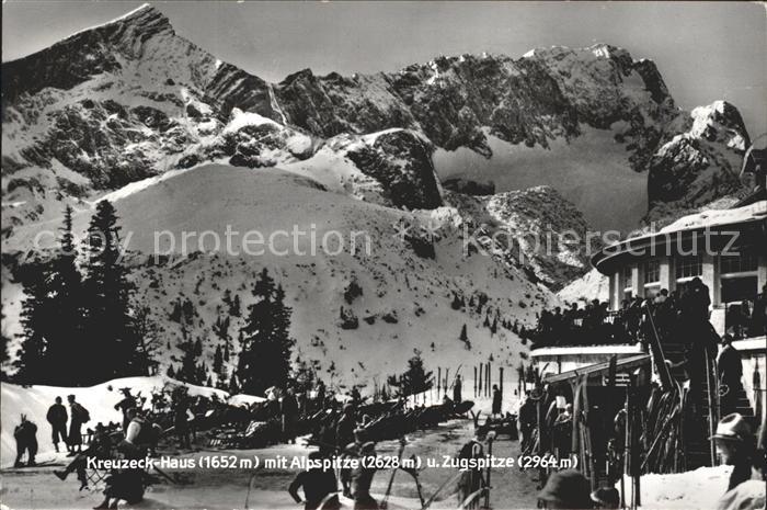 Alpspitze Zugspitze Kreuzeck-Haus