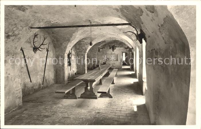 Meersburg Bodensee Rittersaal im Schloss