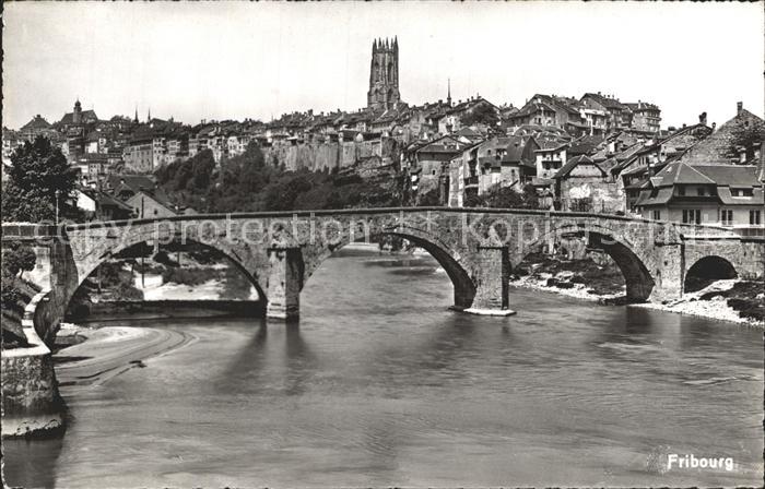 Fribourg Moselle Brueckenpartie