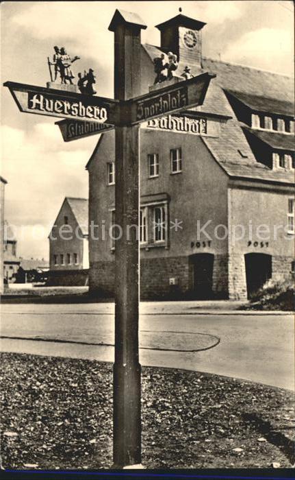 Johanngeorgenstadt Wegweiser