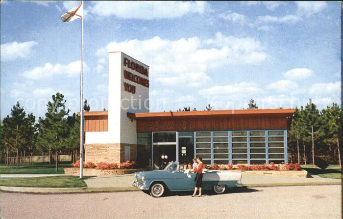 Florida US-State Gebaeude Florida Welcomes You