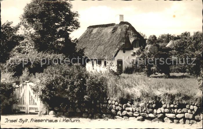 Insel Sylt Friesenhaus in Keitum