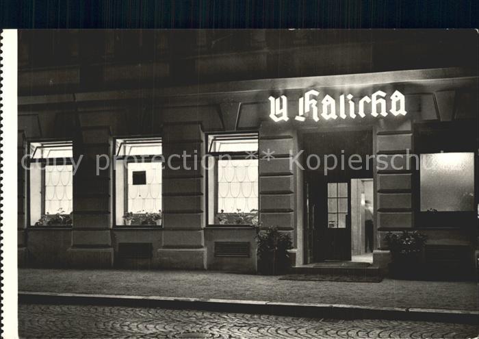Praha Prahy Prague Restaurant U Kalicha