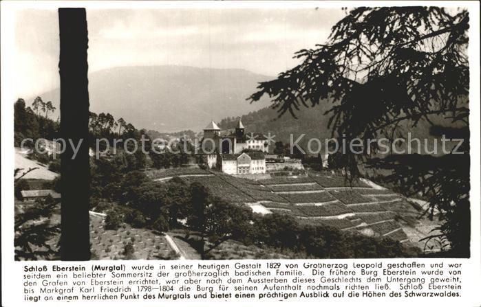 Schloss Eberstein im Murgtal