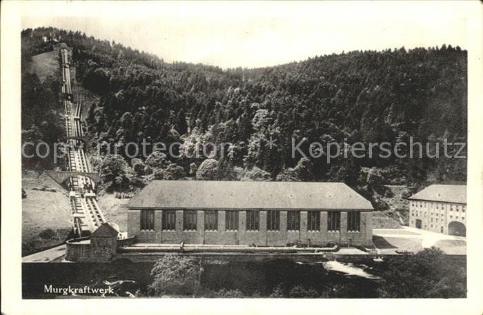 Schwarzwald Murgkraftwerk