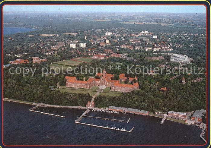 Flensburg Fliegeraufnahme Marineschule Muerwik