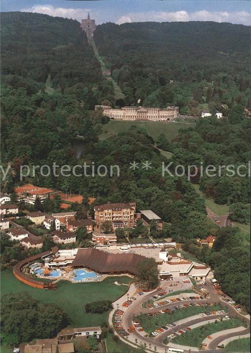 Wilhelmshoehe Kassel Fliegeraufnahme Thermalbad