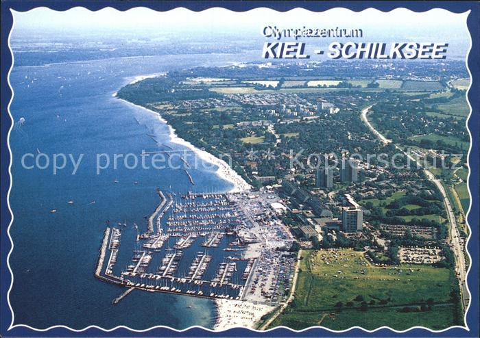 KIEL  CITY Fliegeraufnahme Schilksee Olympiazentrum