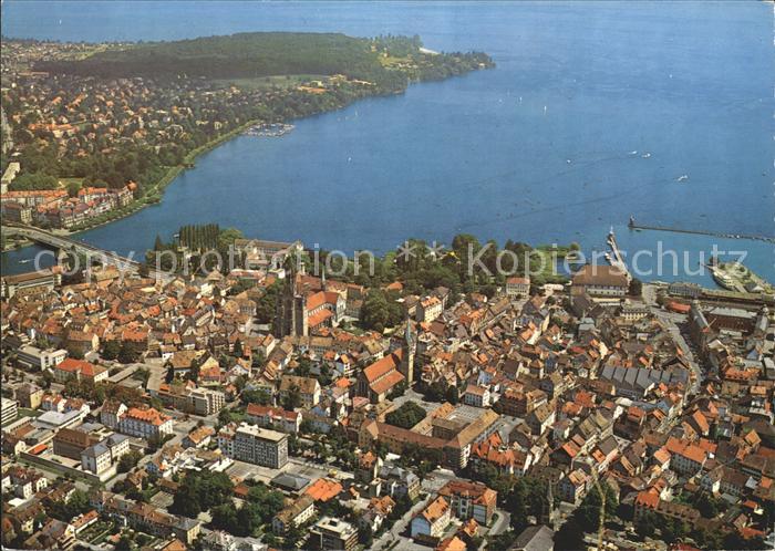 Konstanz Bodensee Fliegeraufnahme