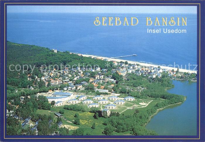 Bansin Ostseebad Fliegeraufnahme