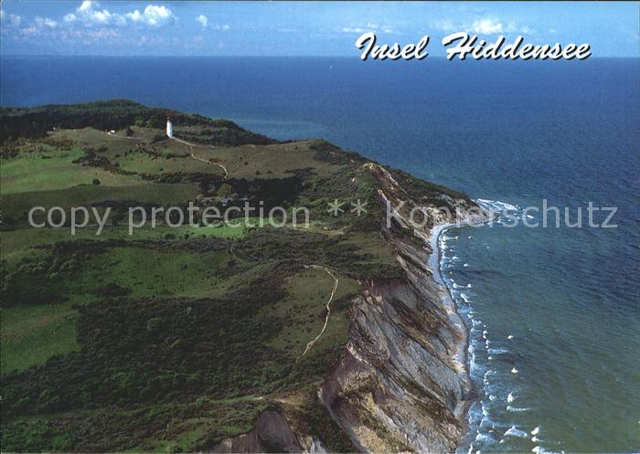 Insel Hiddensee Fliegeraufnahme