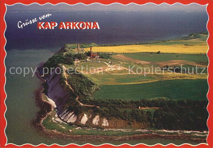 Insel Ruegen Kap Arkona Fliegeraufnahme