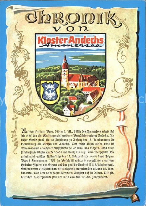 Kloster Andechs Chronik