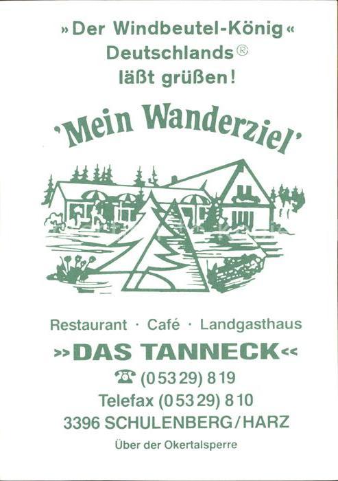 Schulenberg Oberharz Der Windbeutel Koenig Restaurant Das Tanneck