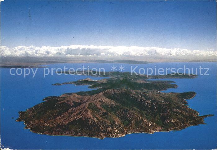 Isola d Elba Fliegeraufnahme