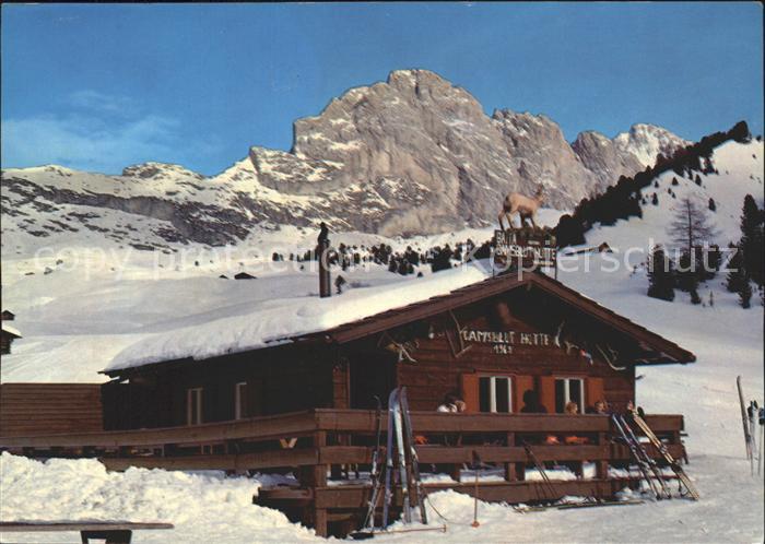 Groeden Tirol Groedental Baita Gamsblut Huette