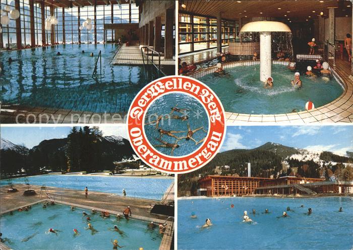 OBERAMMERGAU Bayern Alpenbad Der Wellenberg