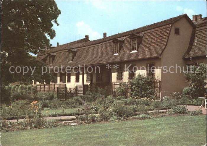 Weimar Thueringen Goethehaus am Frauenplan Garten