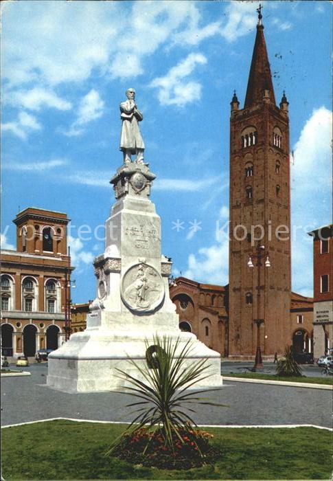 Forli Kirchenpartie mit Denkmal