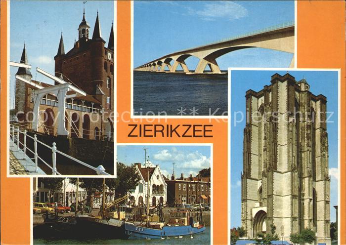 Zierikzee Kirche Bruecke Hafen