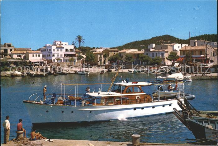 Mallorca Calla Ratiada Schiffe